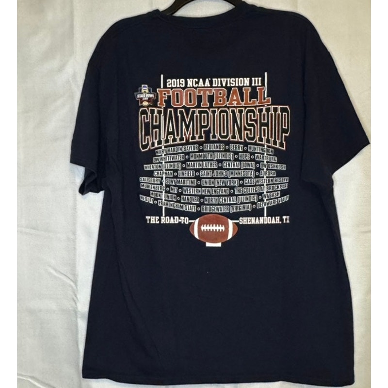 Champion Ncaa 2019 Stagg Bowl Xlvii Football Championship Tee Xl